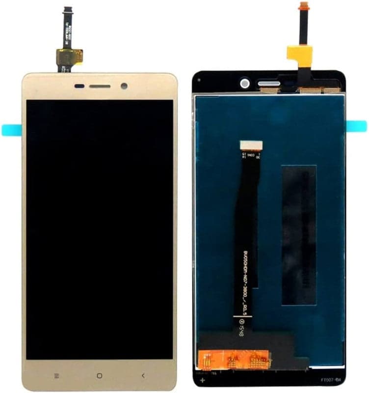 LCD Display Folder Combo for Xiaomi Mi 3S Gold