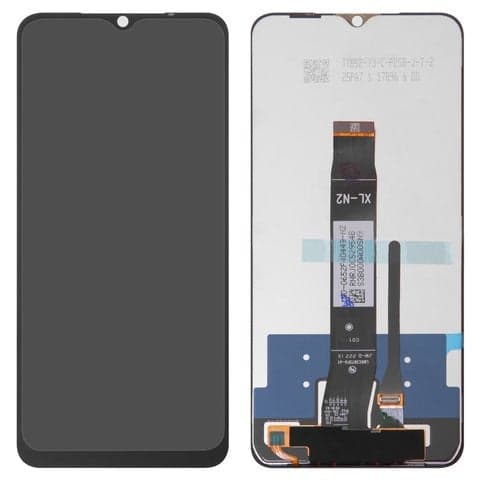 LCD Display Folder Combo for Xiaomi Mi Poco C51 Black