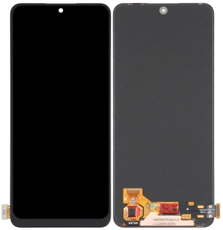 LCD Display Folder Combo for Xiaomi Redmi 12 (4G) Black thumbnail 2