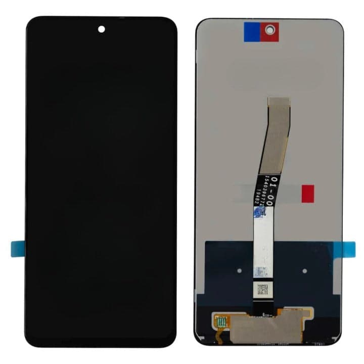 LCD Display Folder Combo for Xiaomi Redmi Note 9 Pro Black