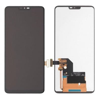 Lcd Display Combo Folder with Frame for LG G7 Plus Black thumbnail 3