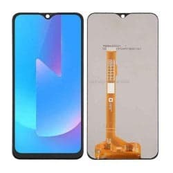 Lcd Display Combo Folder for Oppo A16 Black