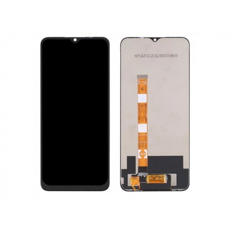 Lcd Display Combo Folder for Oppo A16 Black thumbnail 2