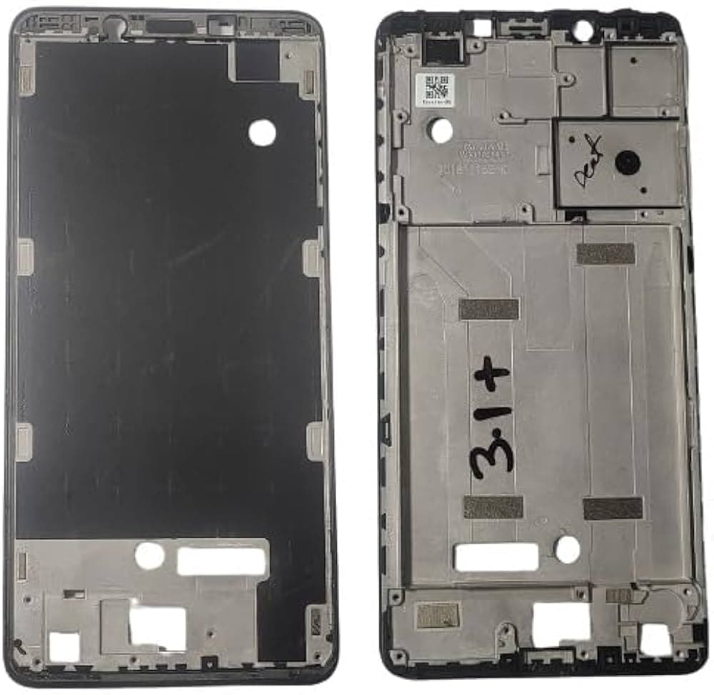 Lcd Display Middle Frame for Nokia 3.1 Plus Black thumbnail 2