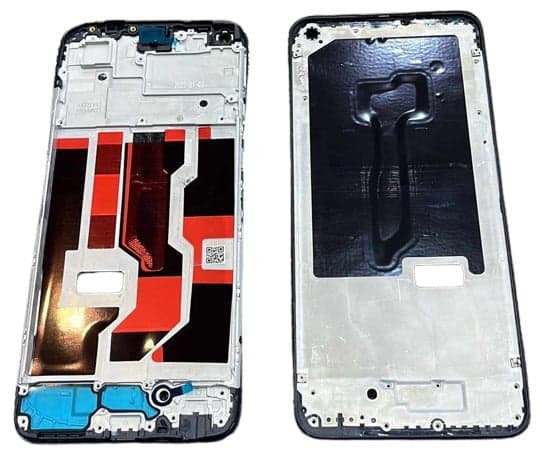 Lcd Frame Middle Chassis for Oppo A76 Black