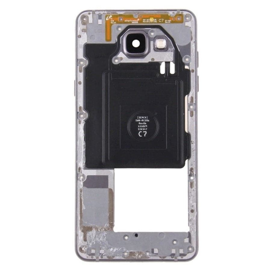 Lcd Display Middle Frame for Samsung Galaxy A510 : Grey thumbnail 3