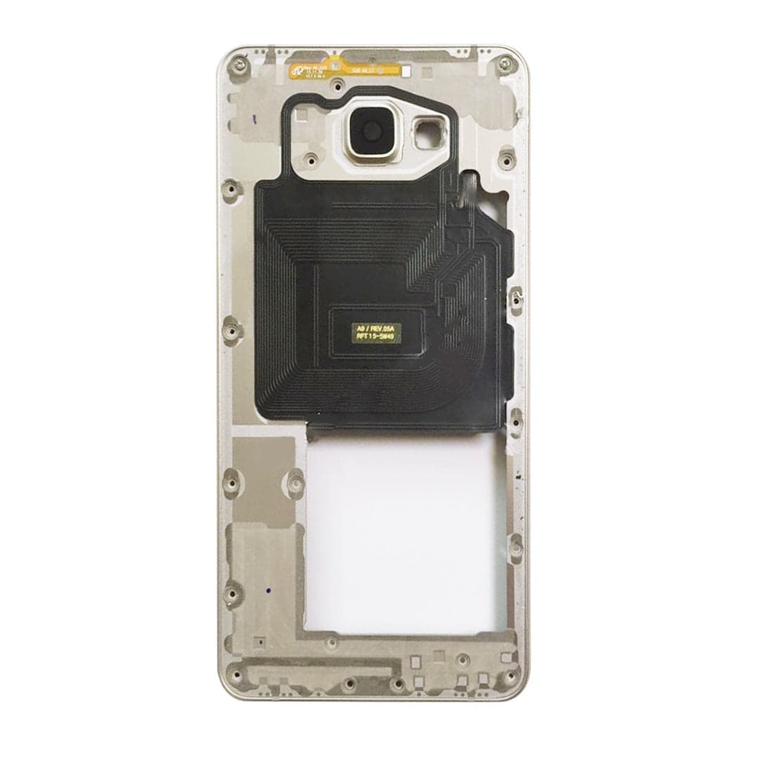 Lcd Middle Frame for Samsung Galaxy A9 Pro A910 Gold thumbnail 4