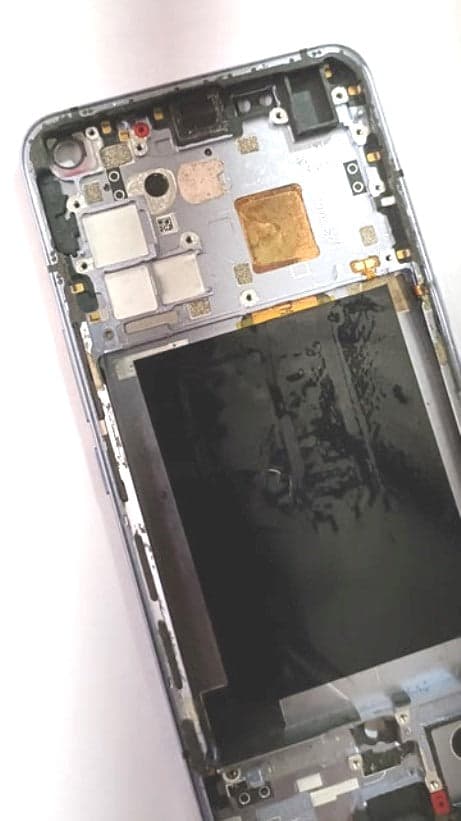 Lcd Display Middle Frame for Vivo IQOO 3 5G Black thumbnail 3