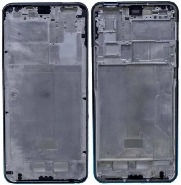 Lcd Frame Middle Chassis for Vivo V15 Black