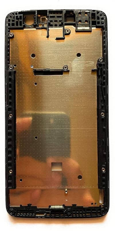Lcd Frame Middle Chassis for Vivo Y21L Black