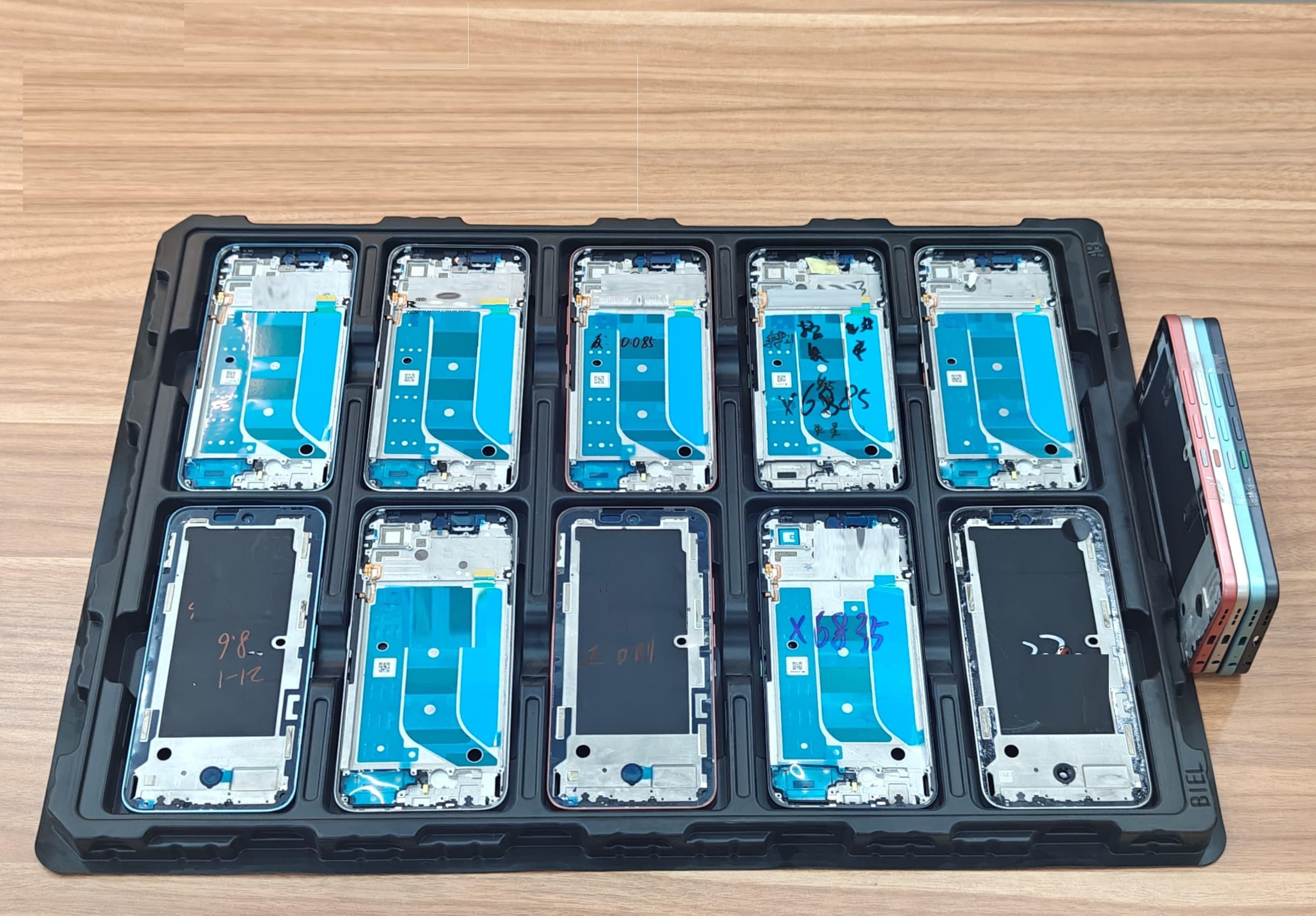 Lcd Frame Middle Chassis for Infinix Hot 60 Pro X6886 Black