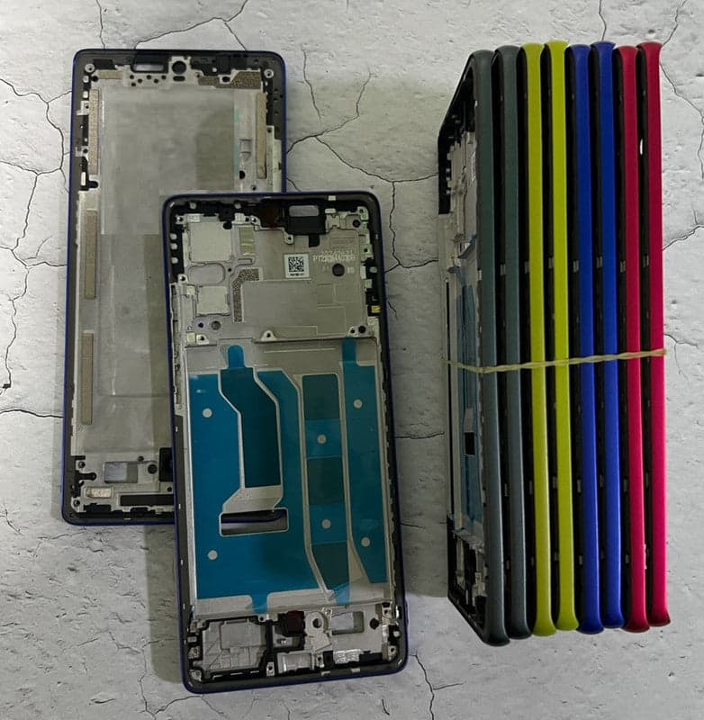 Lcd Frame Middle Chassis for Motorola Moto G85 5G Green thumbnail 2