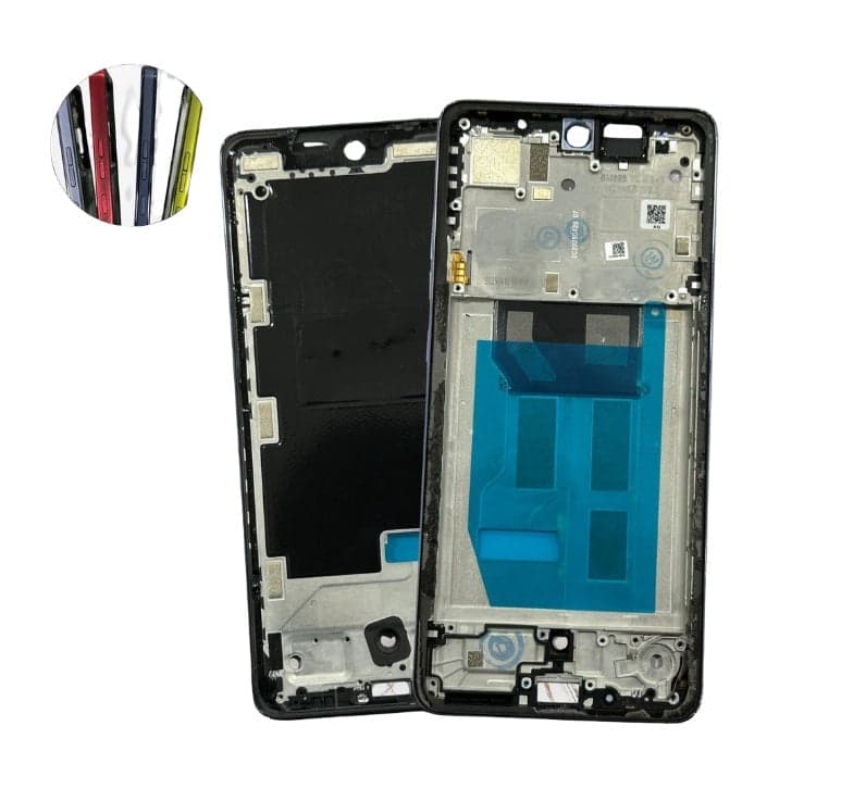 Lcd Frame Middle Chassis for Motorola Moto G86 Black