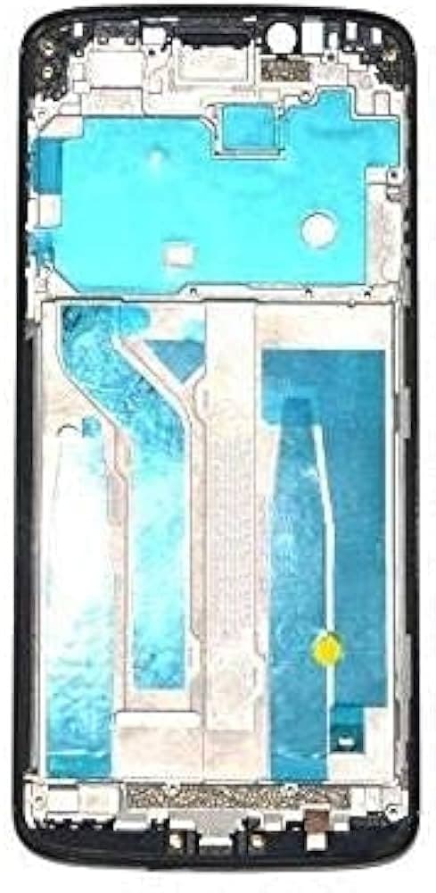 Lcd Frame Middle Chassis for Motorola Moto One P30 Play Black