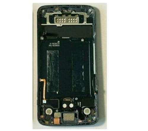 Lcd Frame Middle Chassis for Motorola Moto Z3 Play Black
