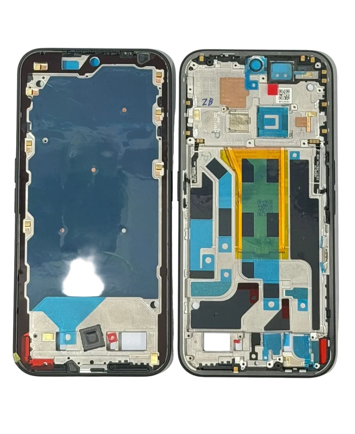 Lcd Frame Middle Chassis for Nothing Phone 2A Black thumbnail 2
