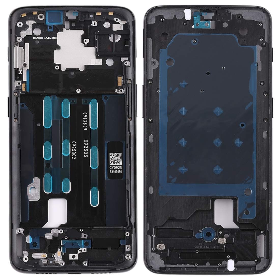 Lcd Frame Middle Chassis for OnePlus 6T Black