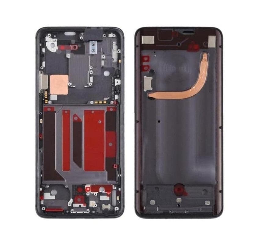 Lcd Frame Middle Chassis for OnePlus 7T Pro Black thumbnail 2