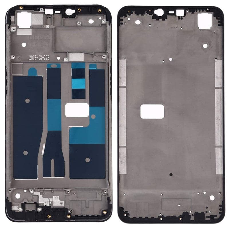 Lcd Frame Middle Chassis for Oppo A3S Black
