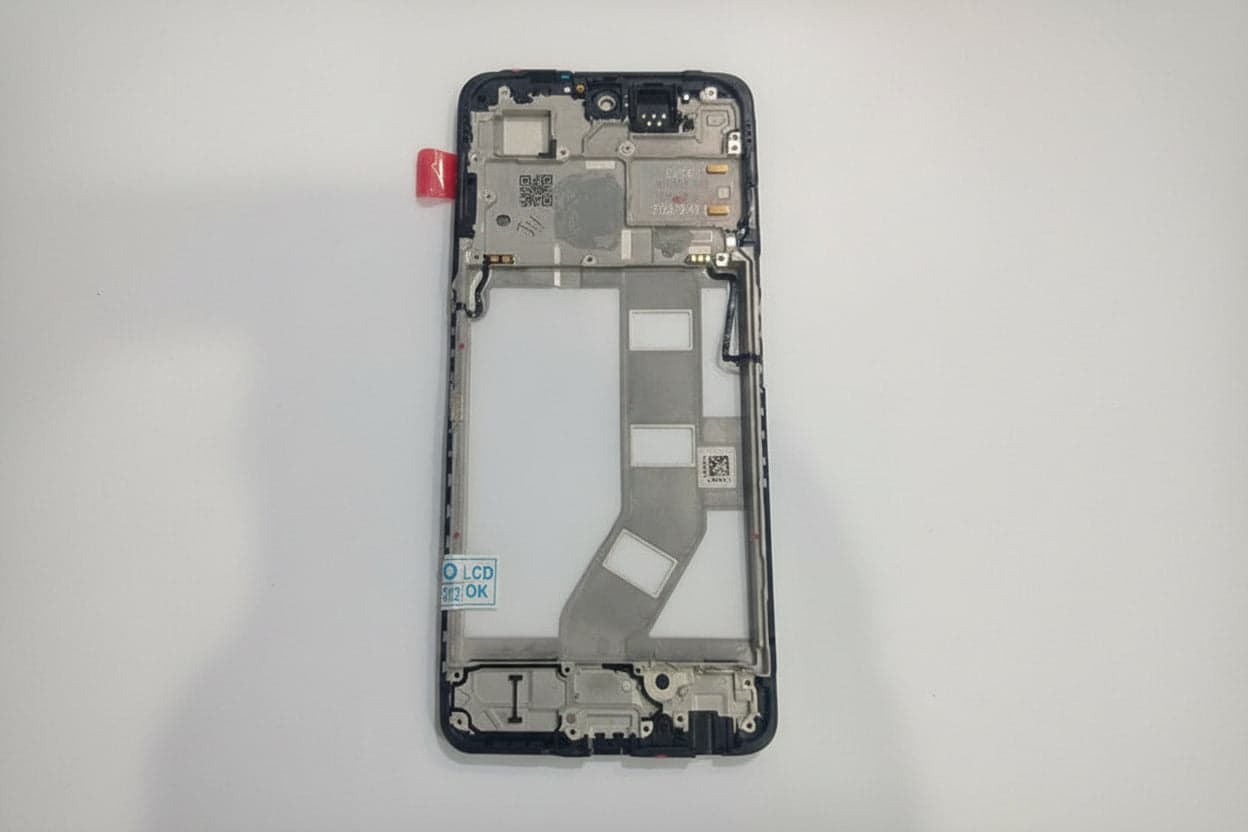 Lcd Frame Middle Chassis for Oppo F23 5G Black