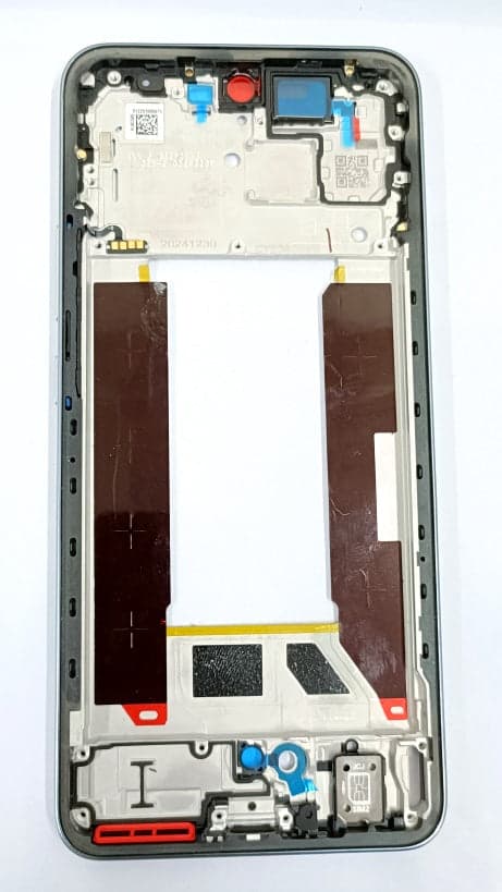 Lcd Frame Middle Chassis for Oppo F29 Pro 5G Silver thumbnail 2