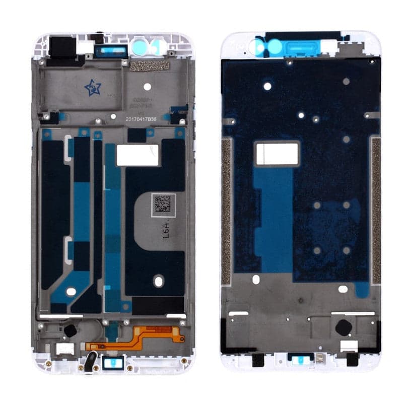 Lcd Frame Middle Chassis for Oppo F3 Plus White