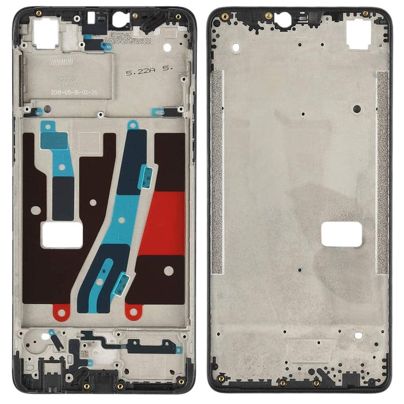 Lcd Frame Middle Chassis for Oppo F7 Black