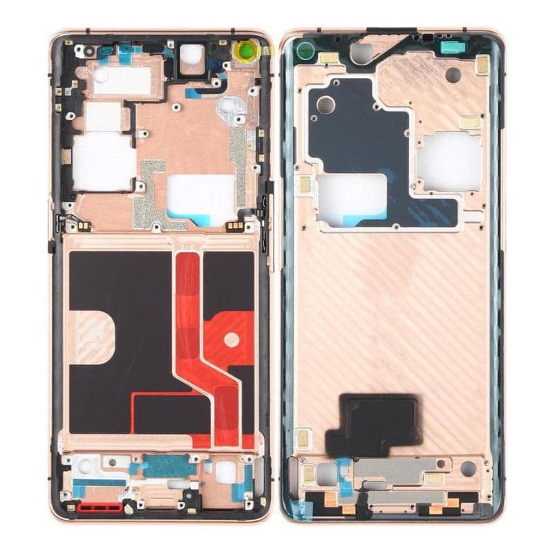 Lcd Frame Middle Chassis for Oppo Find X2 Orange