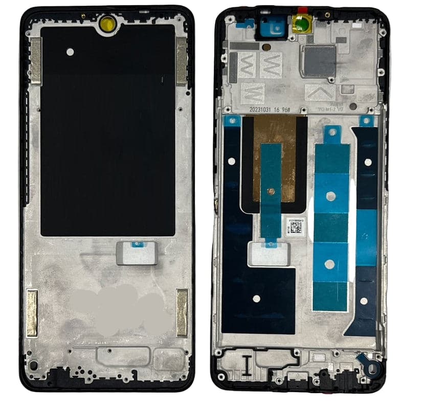 Lcd Frame Middle Chassis for Realme Narzo 70x 5G Black