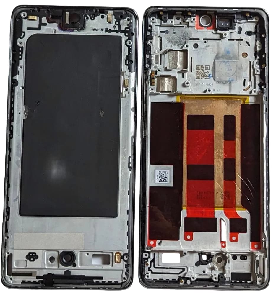 Lcd Frame Middle Chassis for Oppo Reno 10 Pro 5G Blue