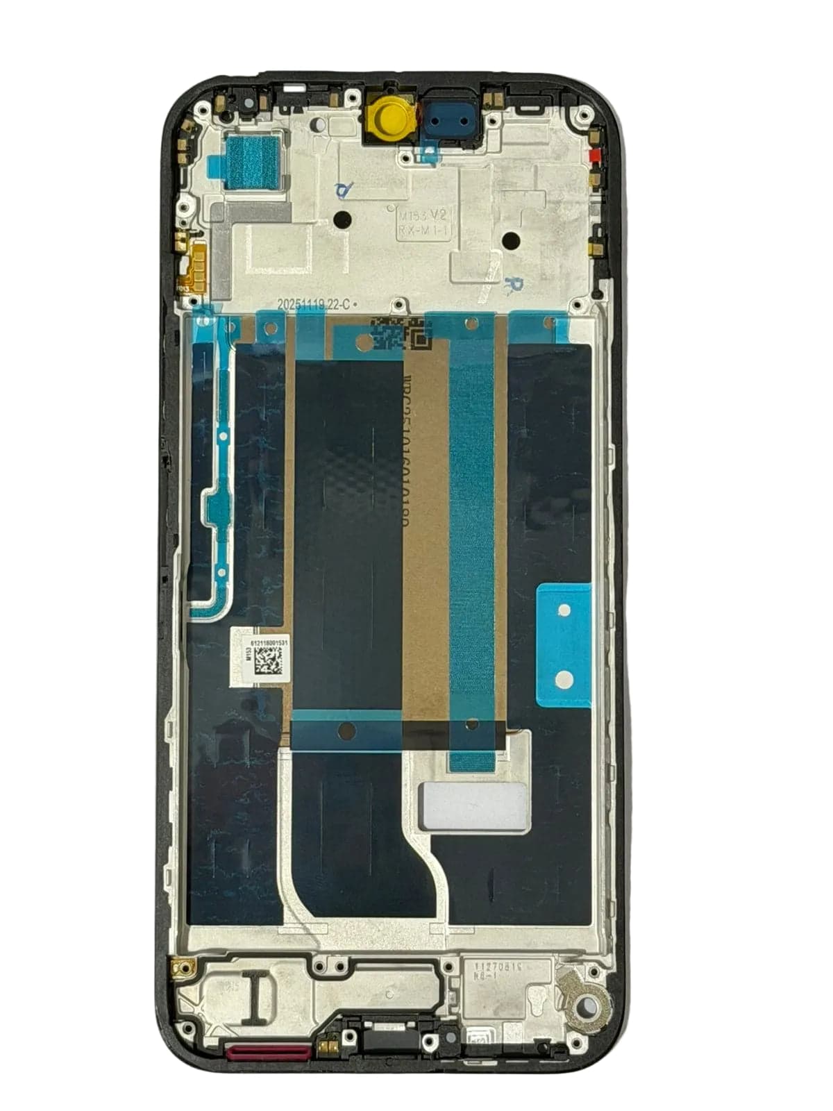 Lcd Frame Middle Chassis for Realme 15X Black thumbnail 2