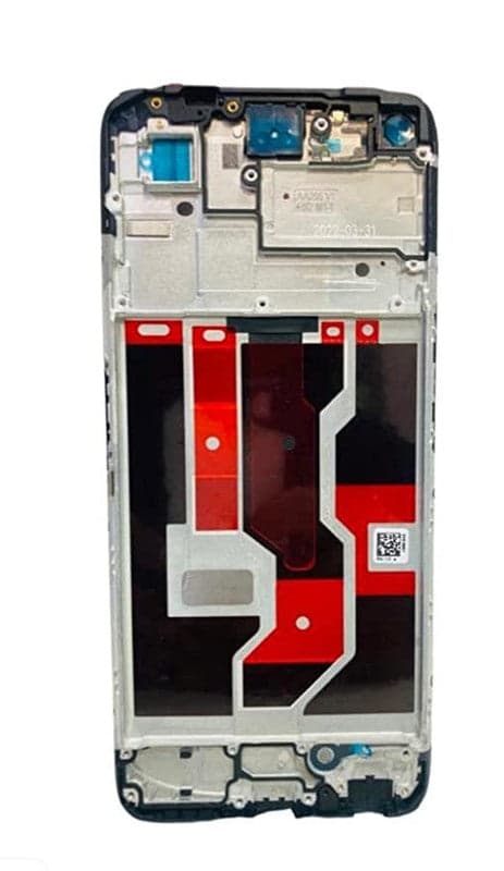 Lcd Frame Middle Chassis for Realme 9i 4G Black thumbnail 2
