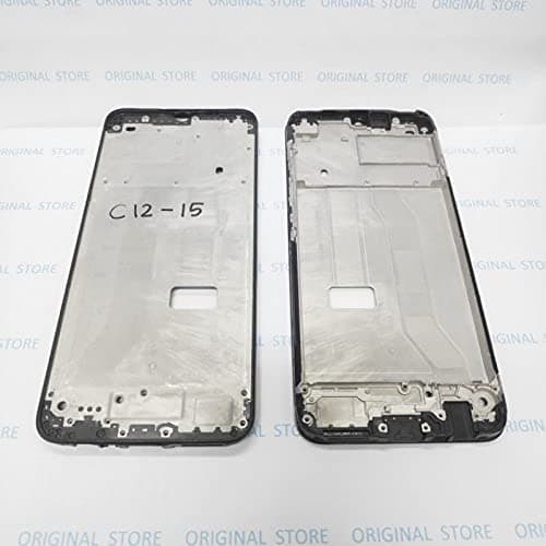 Lcd Frame Middle Chassis for Realme C15 Black thumbnail 2