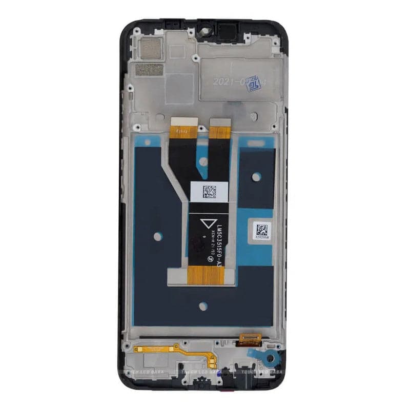 Lcd Frame Middle Chassis for Realme Narzo 50i Black