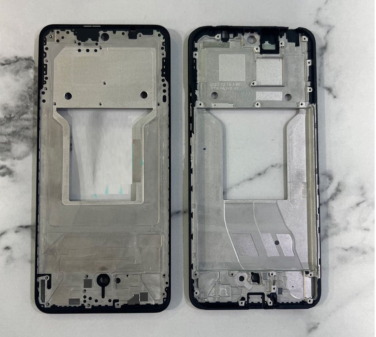 Lcd Frame Middle Chassis for Realme P1 5G Black
