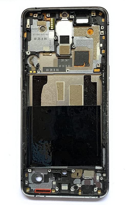 Lcd Frame Middle Chassis for Realme X2 Pro Black thumbnail 2