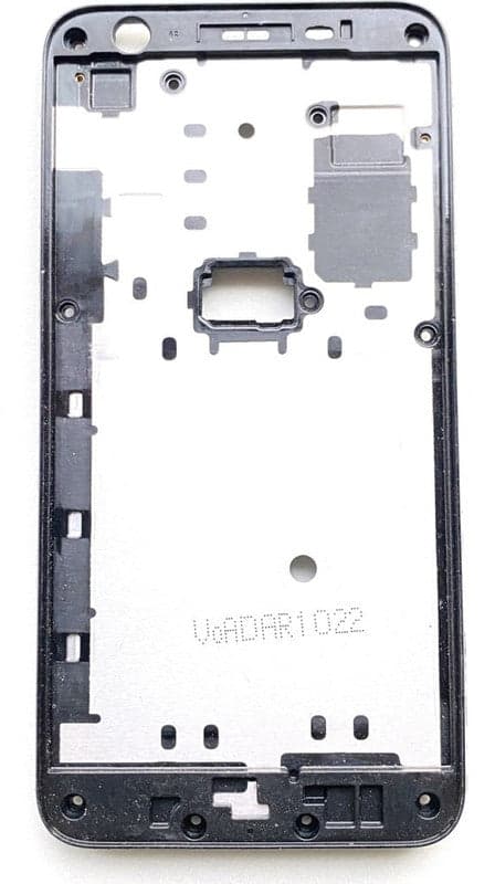 LCD Frame Middle Chassis for Samsung Galaxy A02 Core Black thumbnail 2