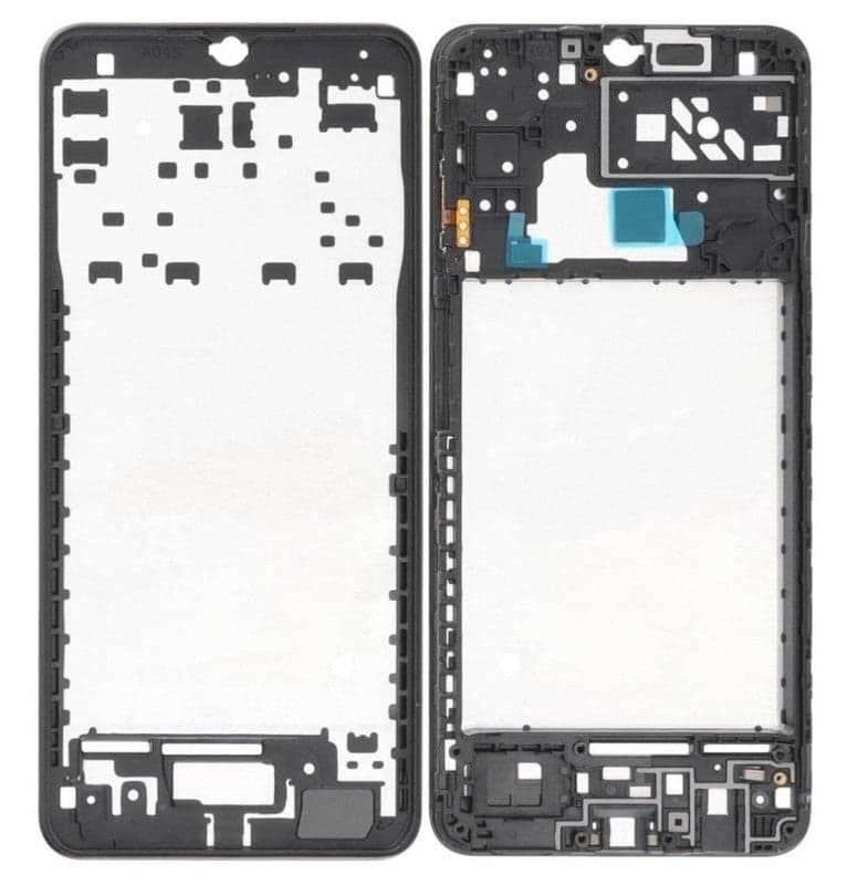 LCD Frame Middle Chassis for Samsung Galaxy A04s Black thumbnail 2