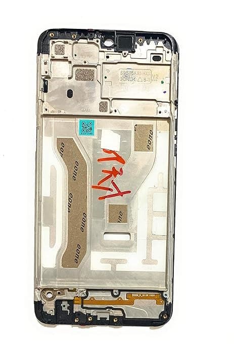 LCD Frame Middle Chassis for Samsung Galaxy A10S Black thumbnail 3