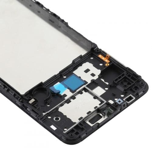 LCD Frame Middle Chassis for Samsung Galaxy A12 Black thumbnail 3