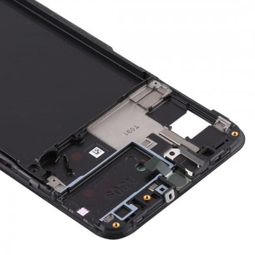 LCD Frame Middle Chassis for Samsung Galaxy A30S Black thumbnail 3