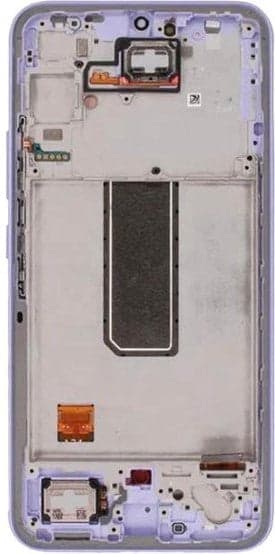 LCD Frame Middle Chassis for Samsung Galaxy A34 Purple