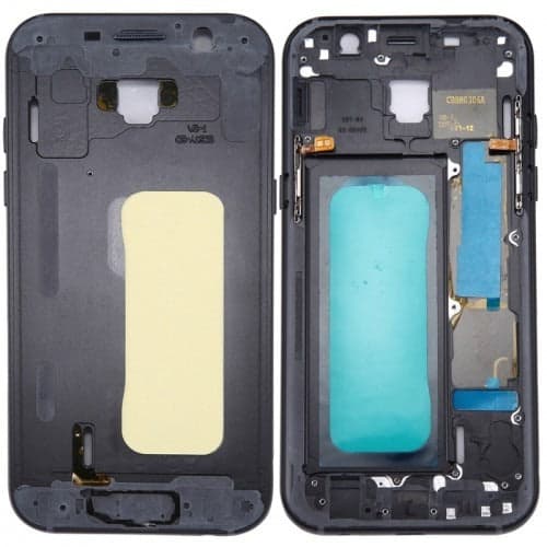 LCD Frame Middle Chassis for Samsung Galaxy A5 2017 Black thumbnail 2