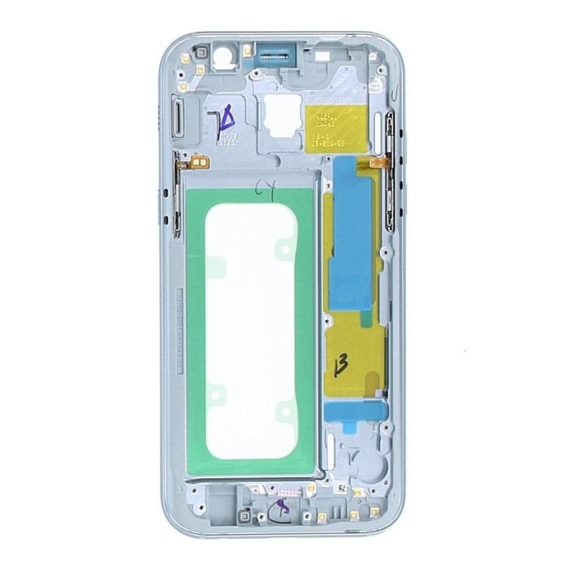 LCD Frame Middle Chassis for Samsung Galaxy A5 2017 Blue thumbnail 2