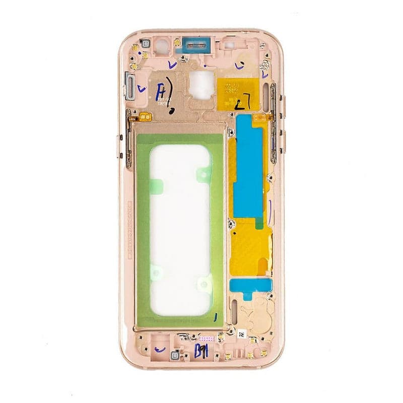 LCD Frame Middle Chassis for Samsung Galaxy A5 2017 RoseGold thumbnail 2