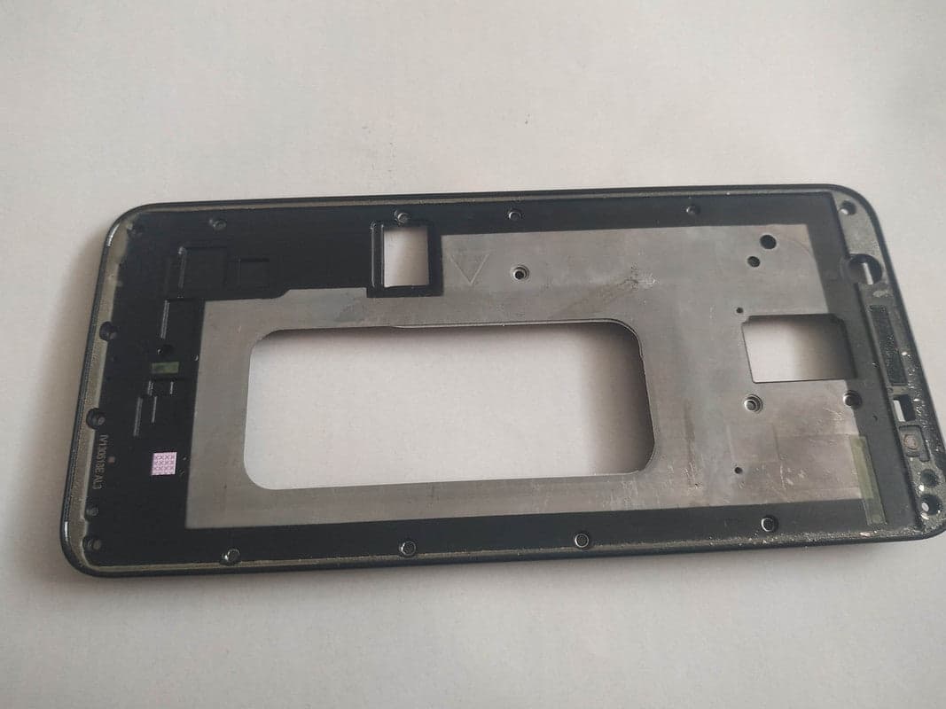 LCD Frame Middle Chassis for Samsung Galaxy A6 Plus Black thumbnail 3