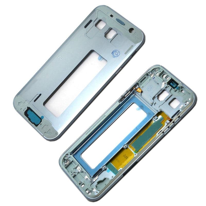 LCD Frame Middle Chassis for Samsung Galaxy A7 2017 Blue thumbnail 2