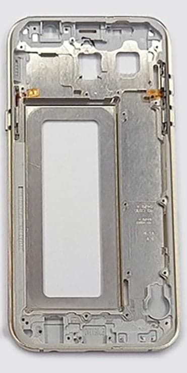 LCD Frame Middle Chassis for Samsung Galaxy A7 2017 Gold thumbnail 2