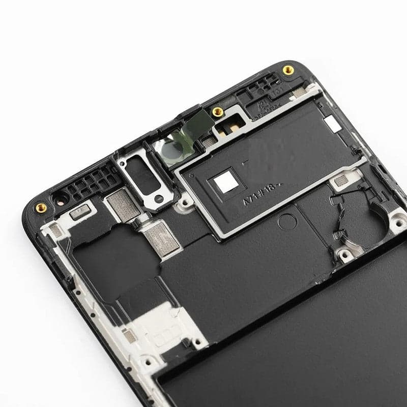 LCD Frame Middle Chassis for Samsung Galaxy A71 Black thumbnail 3
