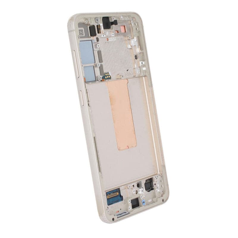 LCD Frame Middle Chassis for Samsung Galaxy S23 CreamWhite thumbnail 2